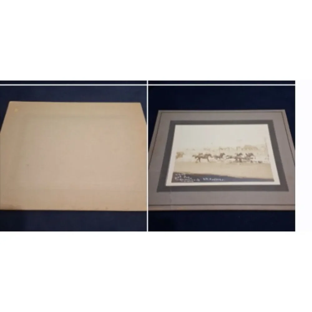 Vintage 1928 Tijuana Horse Race Photo Finish/Lorena Marcellus Winning Print 8x10